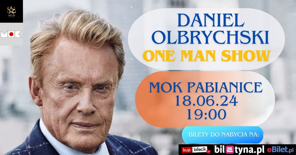 Plakat - Daniel Olbrychski - One Man Show	