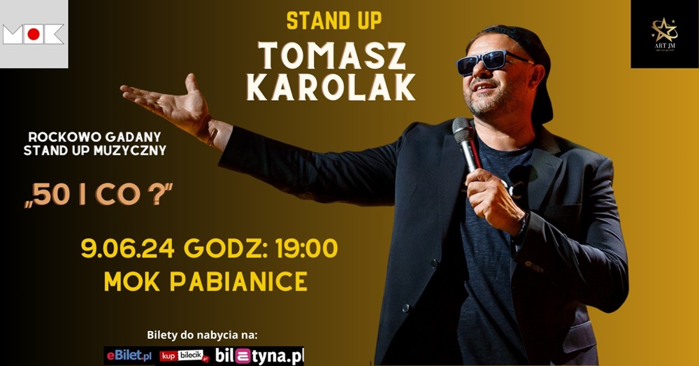 Plakat - Tomasz Karolak Stand Up - 50 i co?