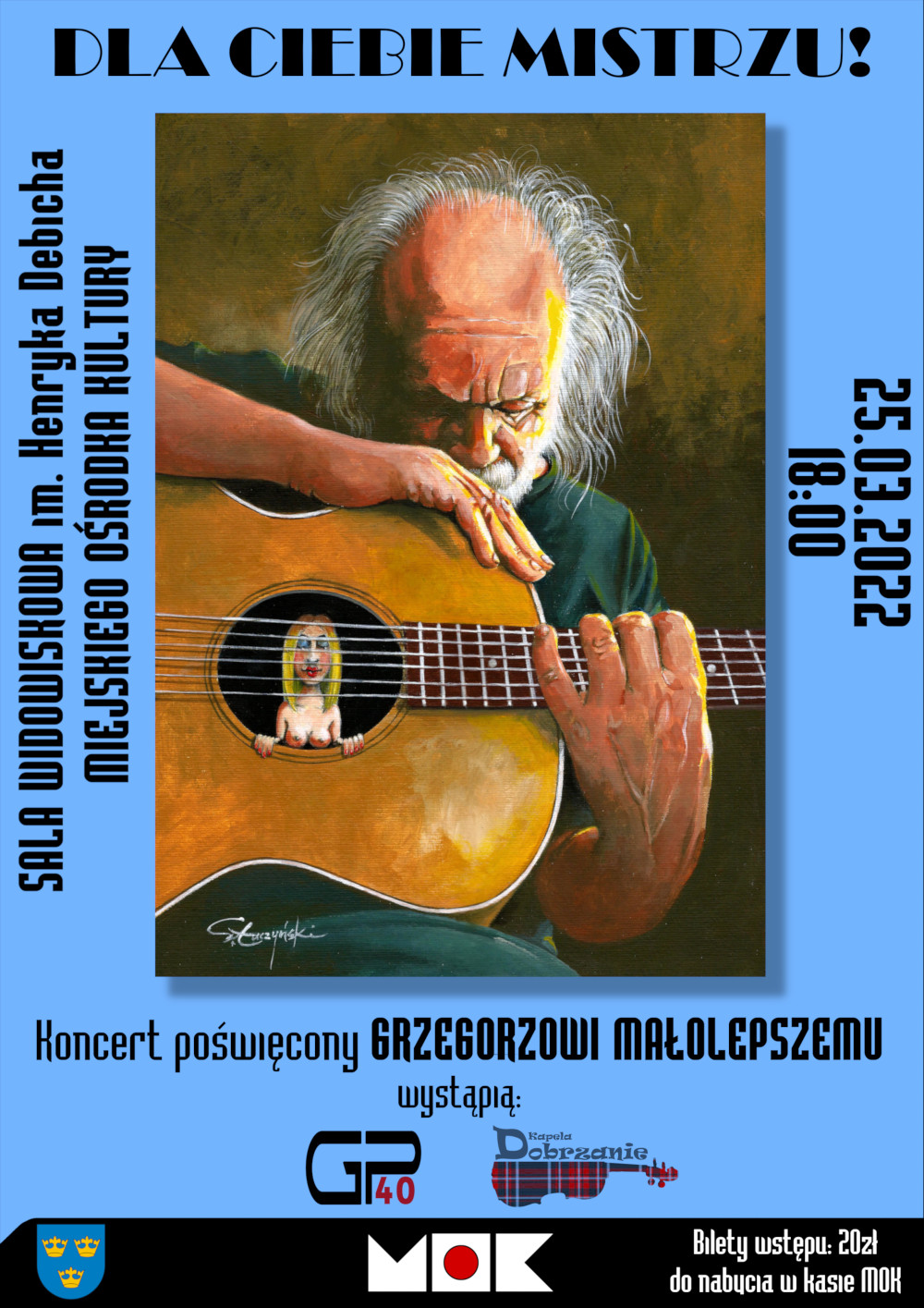 Dla Ciebie Mistrzu - koncert poświęcony pamięci Grzegorza Małolepszego