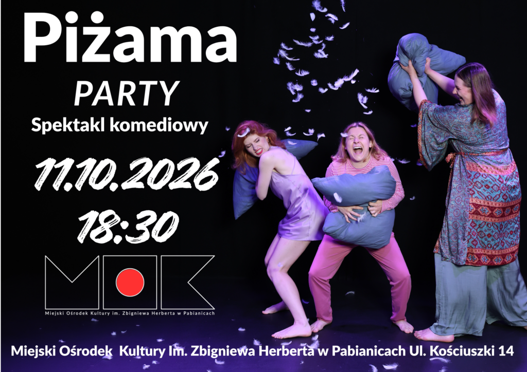 Piżama Party – Spektakl Komediowy