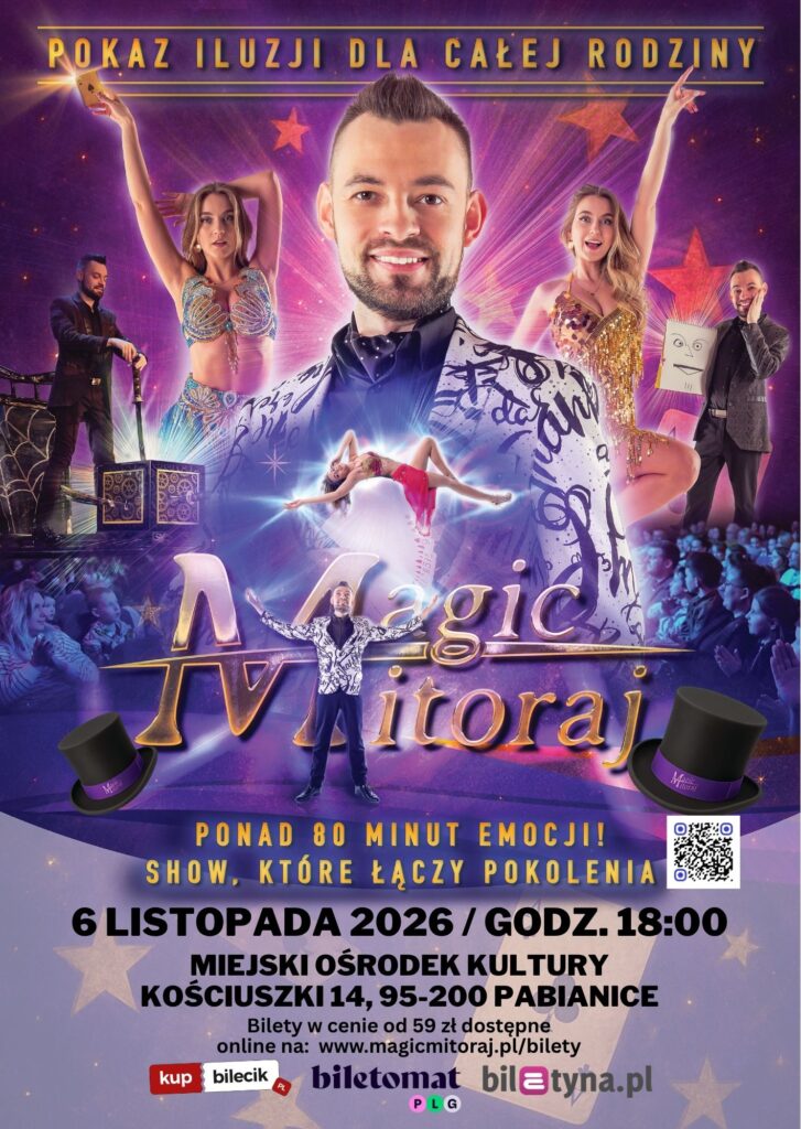 Magic Mitoraj – Pokaz Iluzji